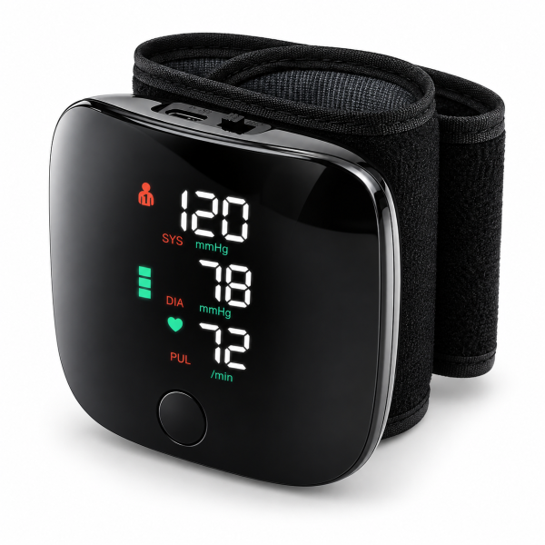 CK-102 Automatic Digital Wrist Blood Pressure Monitor with Voice Broadcast 364