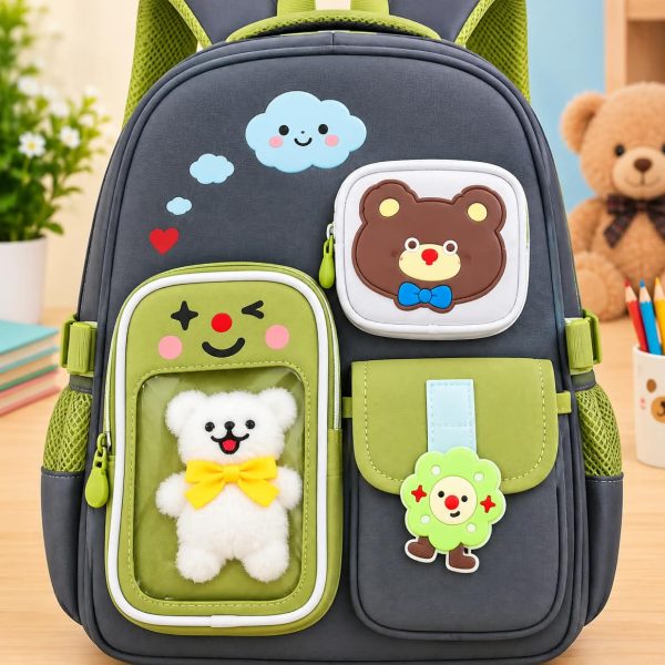 Second image of Cute Kids Cartoon Backpack 354
