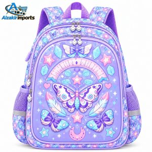 Kids Cartoon Printed School Backpack  352